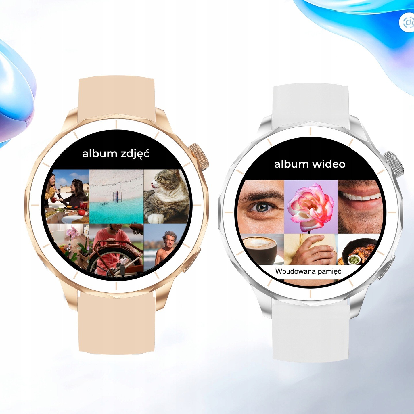 Smartwatch-DAMSKI-SMARTWATCH-GPS-MAPY-GOOGLE-DYKTAFON-ZDJECIA-VIDEO-APLIKACJE-Ksztalt-koperty-niestandardowa