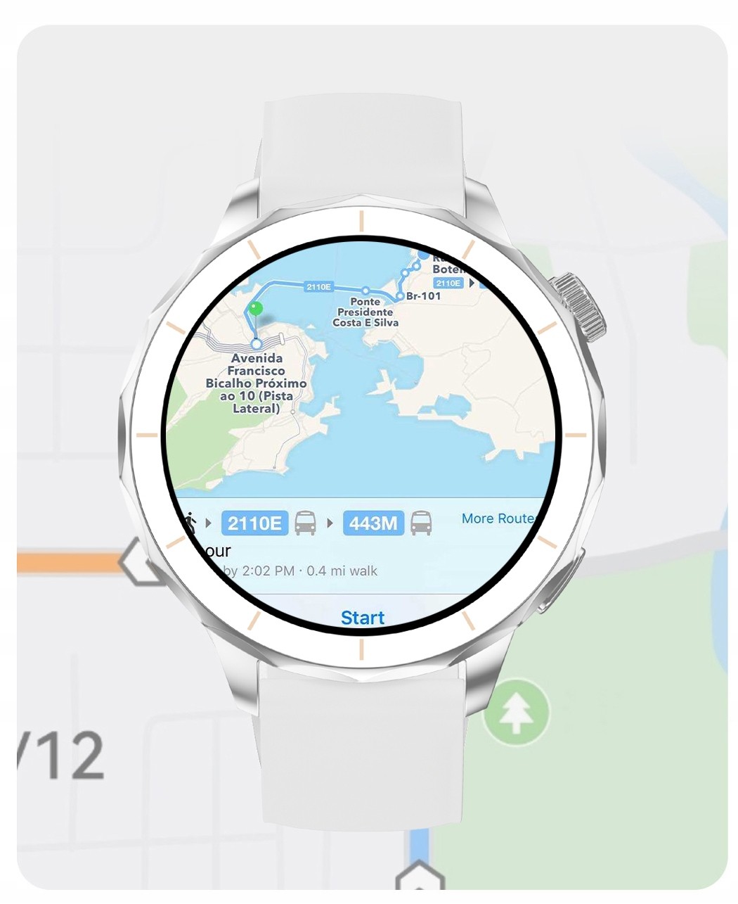 SmartwatchDAMSKI-SMARTWATCH-GPS-MAPY-GOOGLE-DYKTAFON-ZDJECIA-Vwielokolorowy